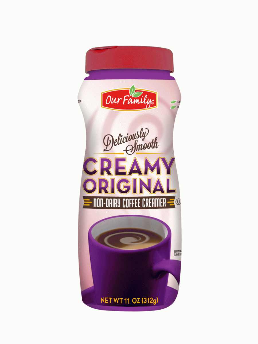 Our Family Deliciously Smooth creamy original powder coffee creamer Full-Size Picture